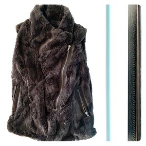 Material Girl Faux Fur Vest
